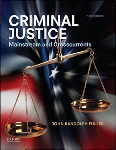Criminal Justice: Mainstream and Crosscurrents (3rd Edition) - Image pdf with ocr